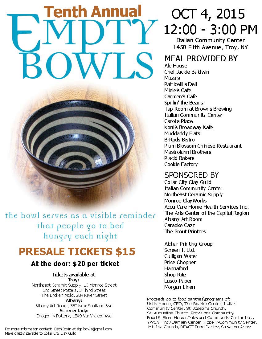 Tenth Annual Empty Bowls