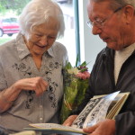 Mary Jane Smith is surprised by a yearbook with her long-ago students from St. Columbus.