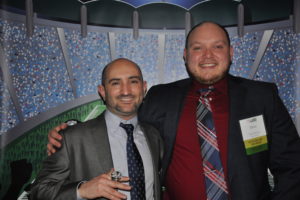 Dave Waren, right, at the I Love Unity House Gala 2018 with Mr. Mike Foley, left.
