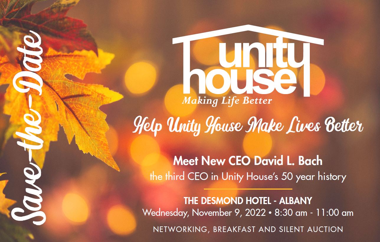 Help Unity House Make Lives Better: Meet new CEO David L. Bach!