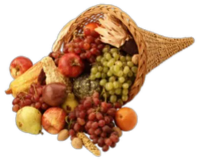 Thanksgiving cornucopia